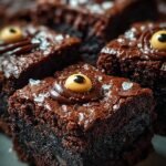 Monster Eye Brownie Bites