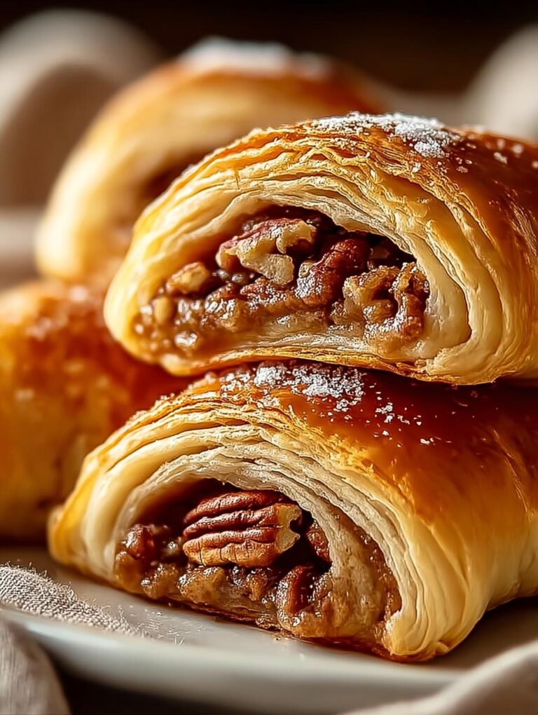 Pecan Pie Crescent Rolls