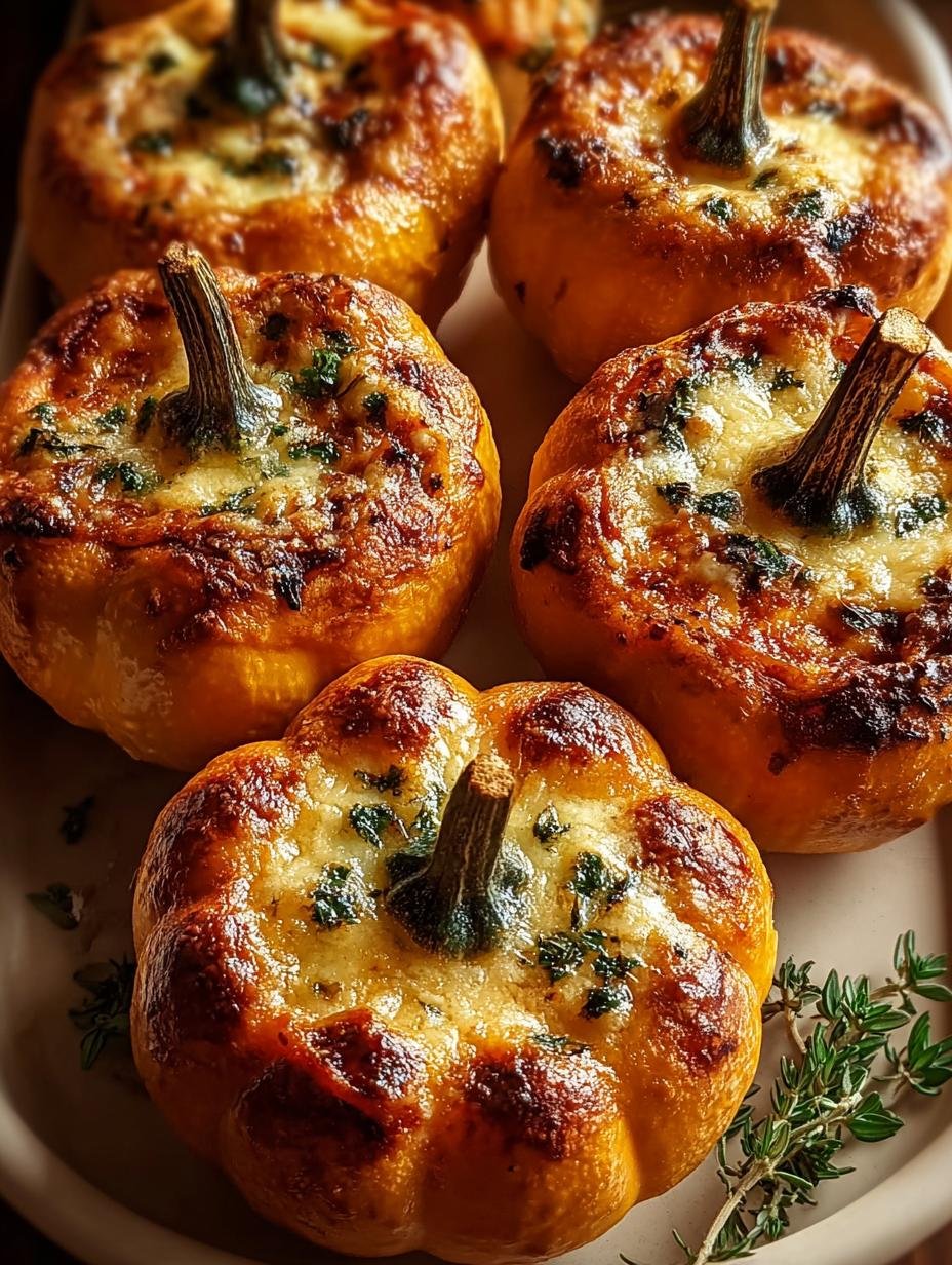 Pizza Stuffed Pumpkins: 8 Whimsical Fall Treats - Pizza Stuffed Pumpkins - additional detail