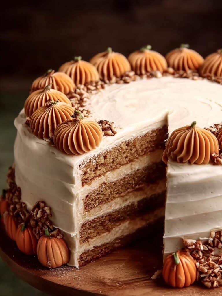 Pumpkin Spice Latte Cake