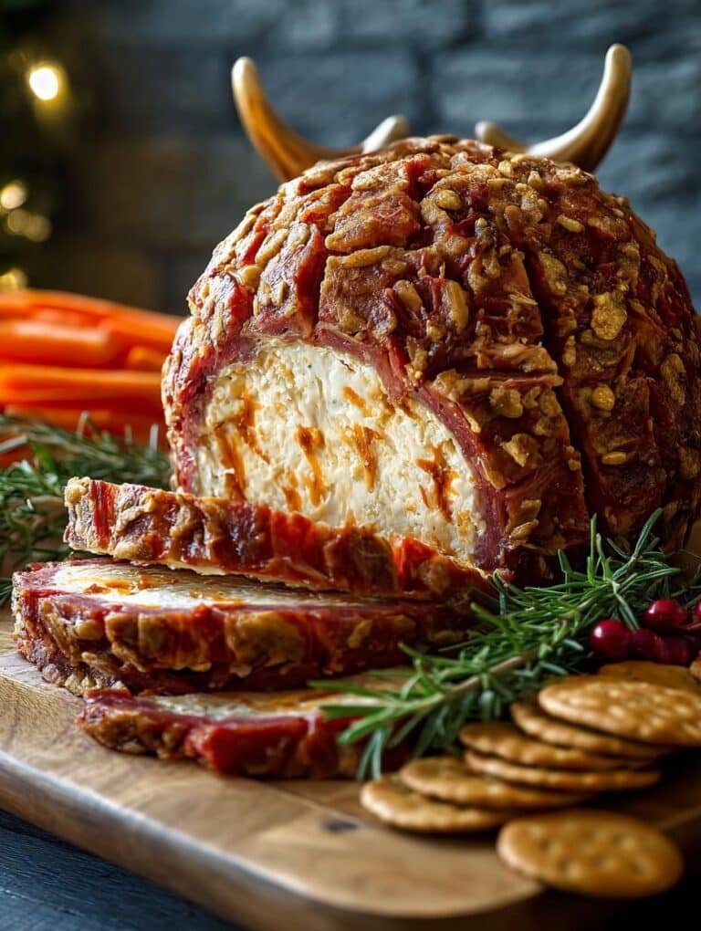 Reindeer Cheeseball Holiday