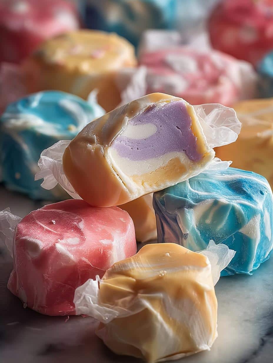 Saltwater Taffy Delightful Treat: 8 Irresistible Flavors - Saltwater Taffy Delightful Treat - main visual representation