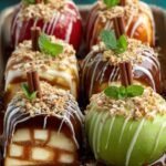 Sheet Pan Caramel Apples