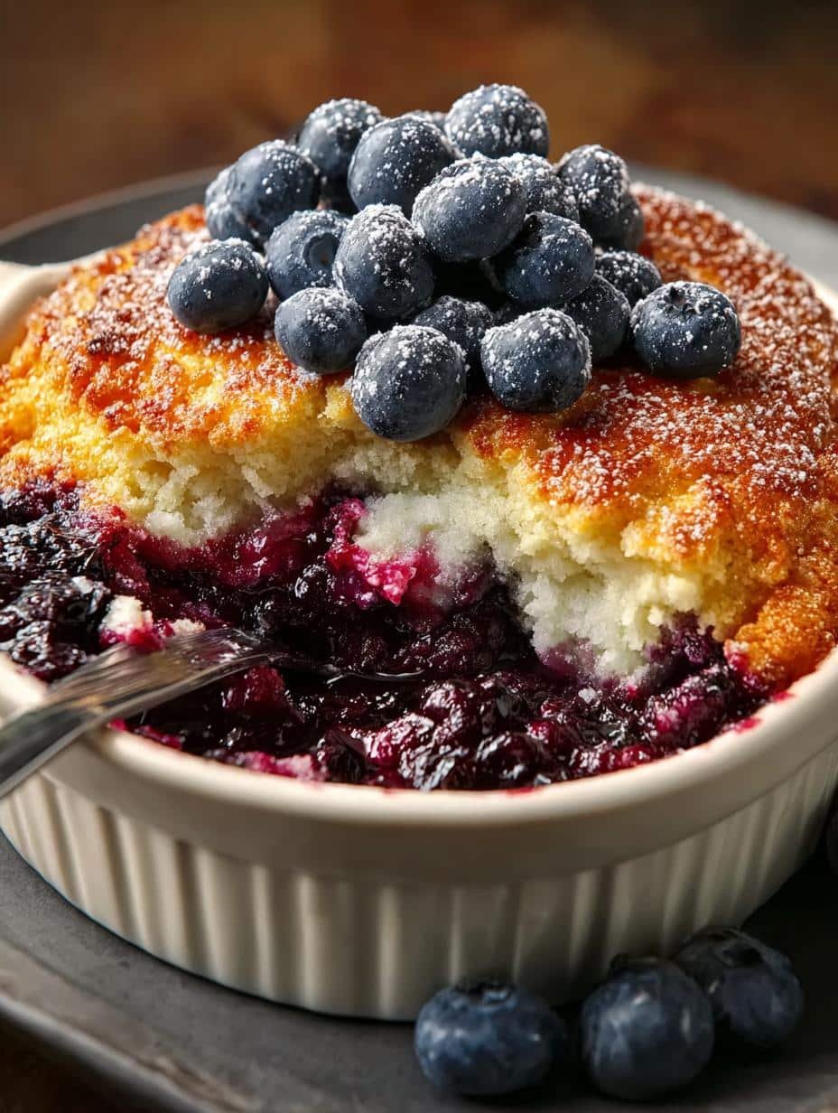 Southern Style Blueberry Cobbler