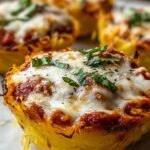 Spaghetti Squash Lasagna Cups