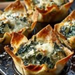 Spinach Artichoke Wonton Cups