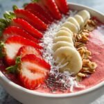 Strawberry Smoothie Bowl Healthy