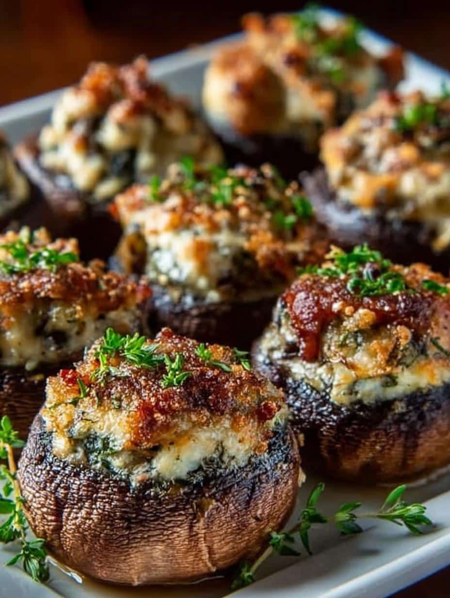 Stuffed Mushrooms with Italian: 12 Irresistible Flavors - Stuffed Mushrooms with Italian - additional detail