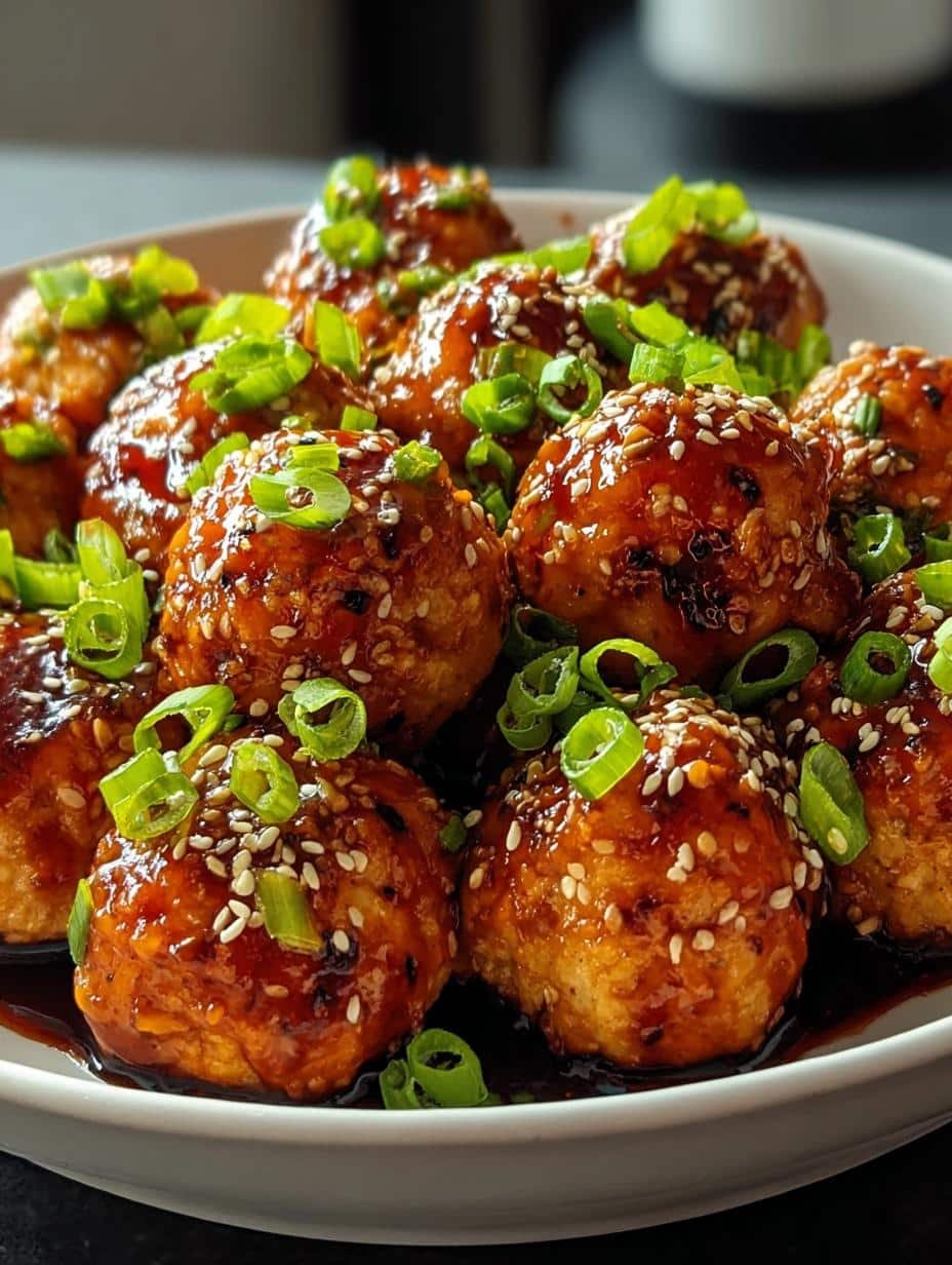 Sweet Chili Tofu Balls