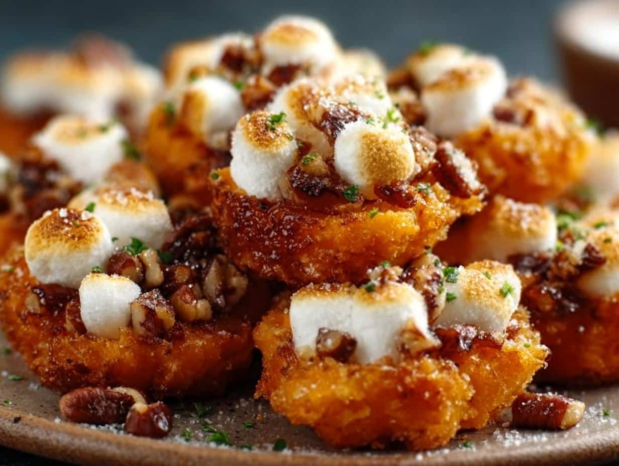 Sweet Potato Bites Marshmallows