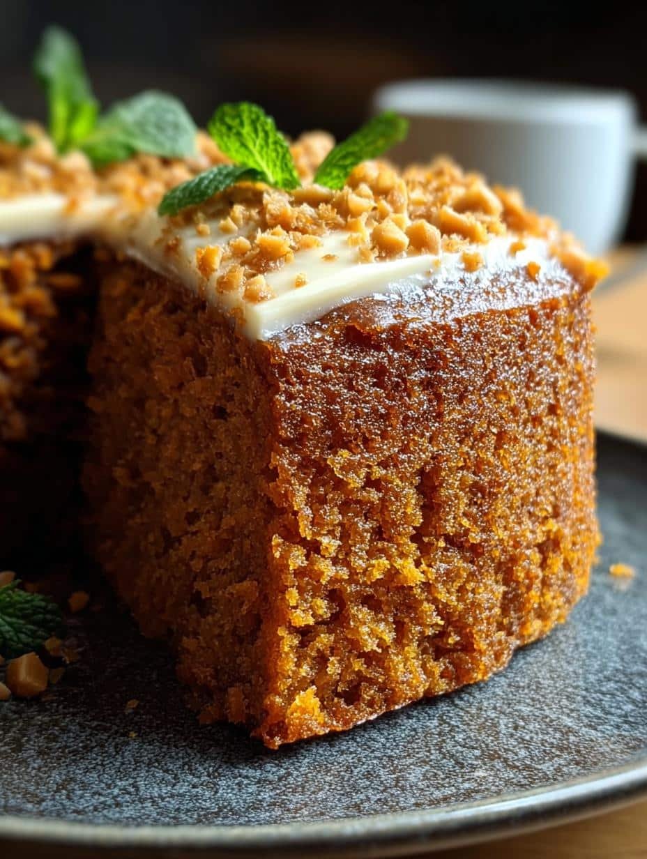 Sweet Potato Ginger Cake