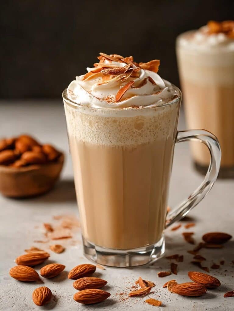 Toasted Almond Latte Mocktail