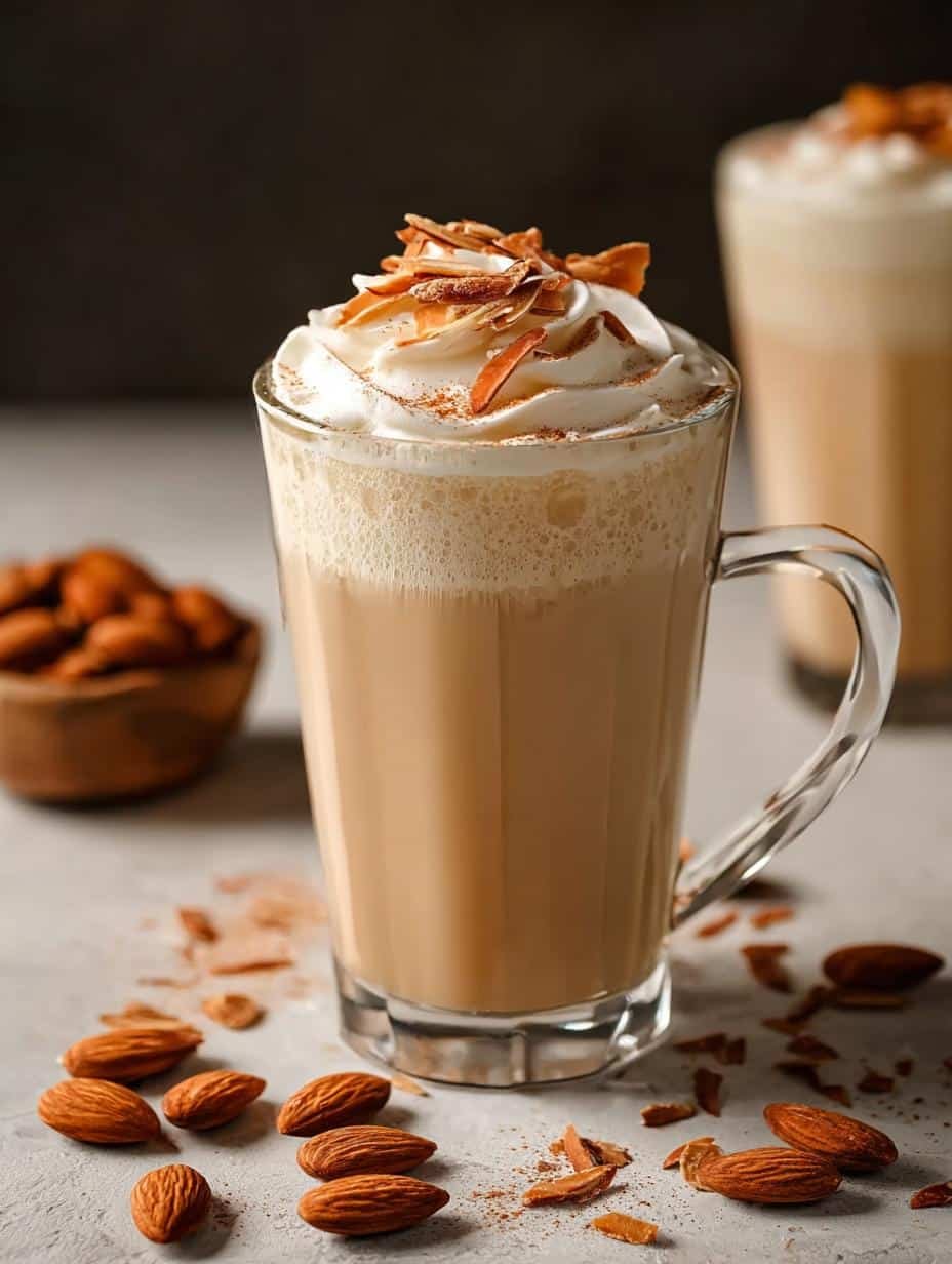 Toasted Almond Latte Mocktail
