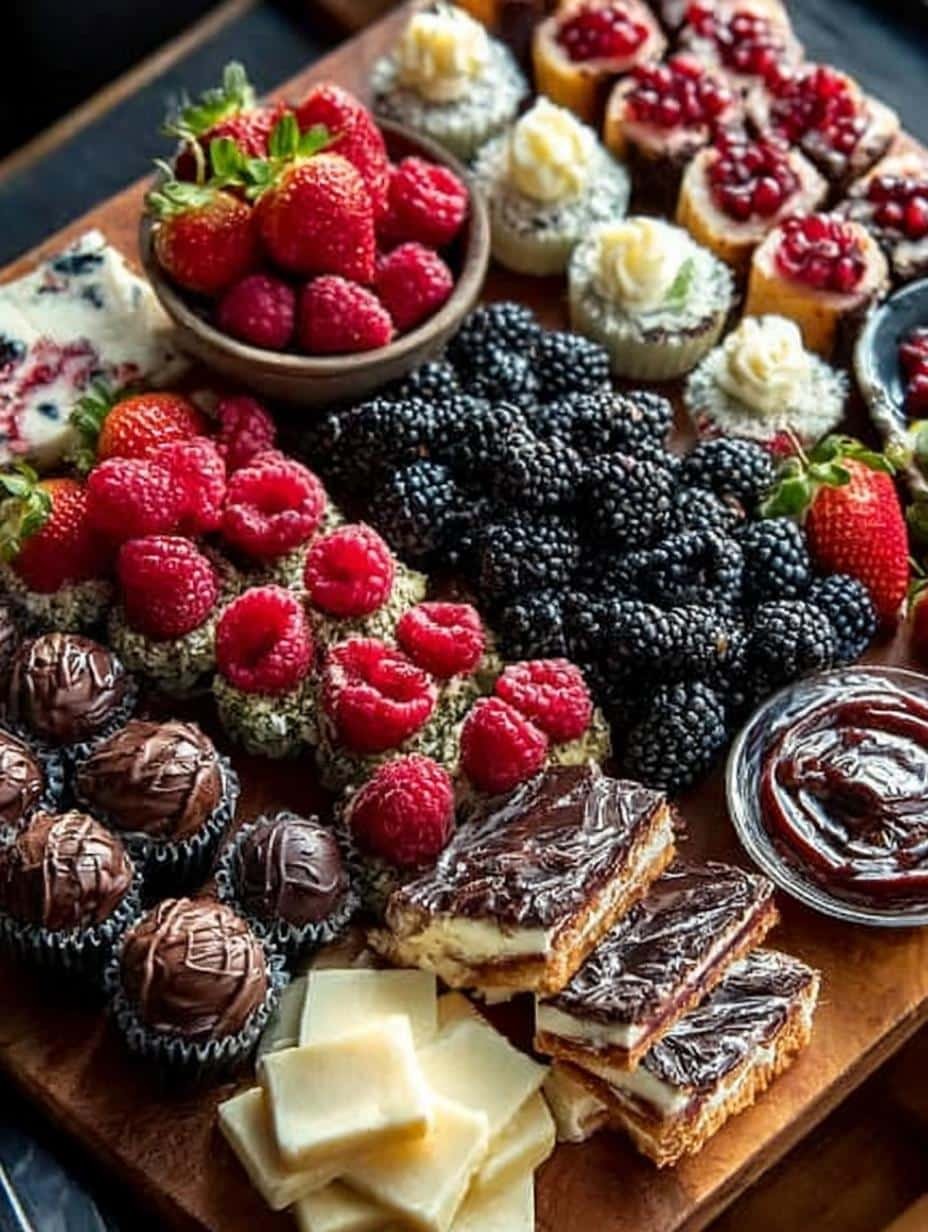 Xoxo Dessert Charcuterie Board: 10 Sweet Ideas to Impress - Xoxo Dessert Charcuterie Board - additional detail