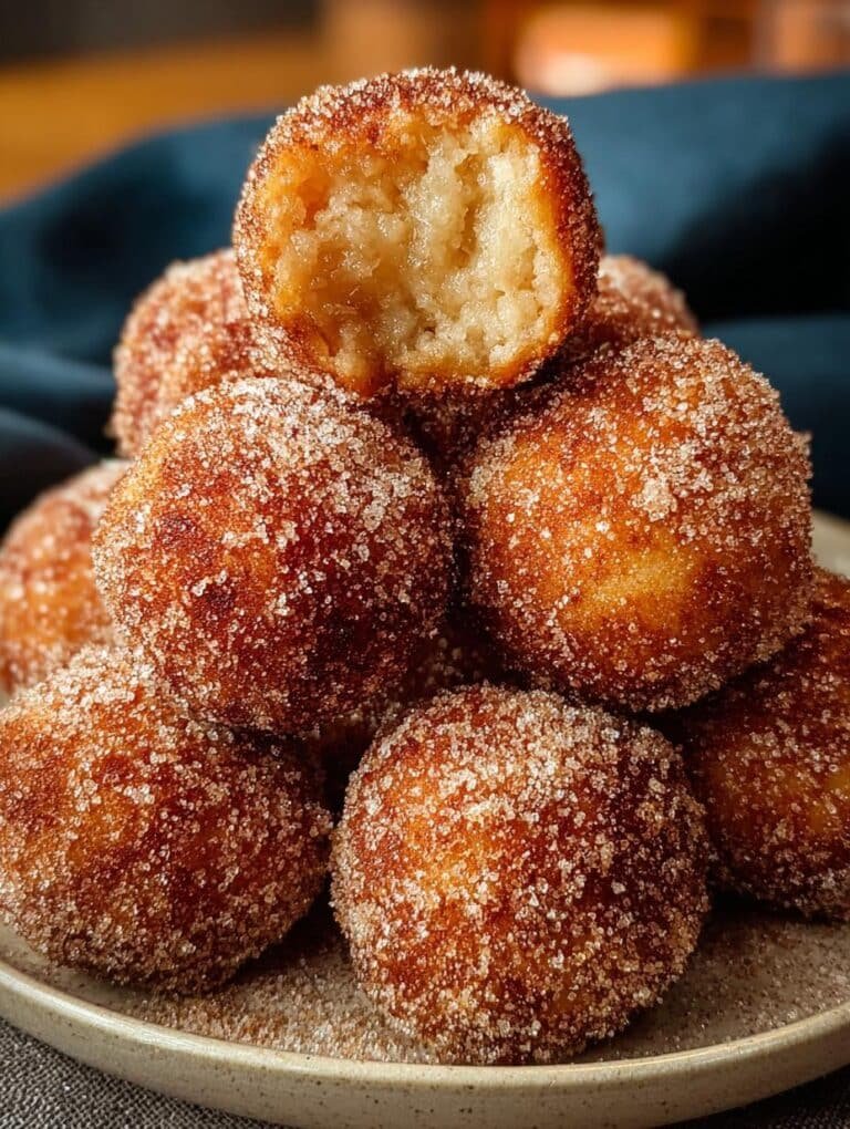 Apple Pie Donut Holes