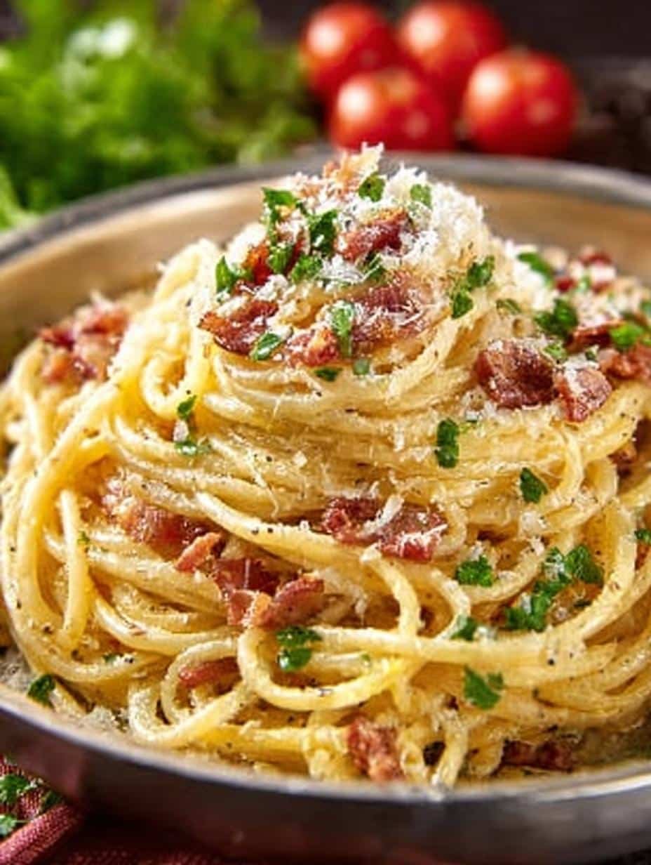 Authentic Pasta Carbonara Incredible 5-Ingredient Recipe - Authentic Pasta Carbonara Incredible - main visual representation