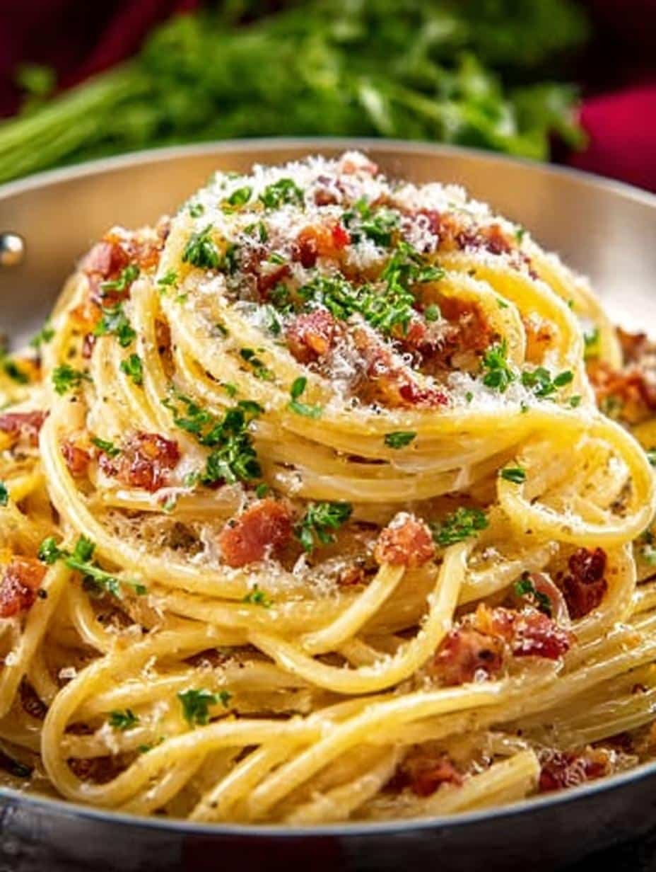 Authentic Pasta Carbonara Incredible 5-Ingredient Recipe - Authentic Pasta Carbonara Incredible - additional detail