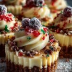 Bake Christmas Mini Cheesecakes