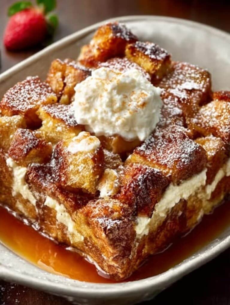 Baked Cream Cheese French