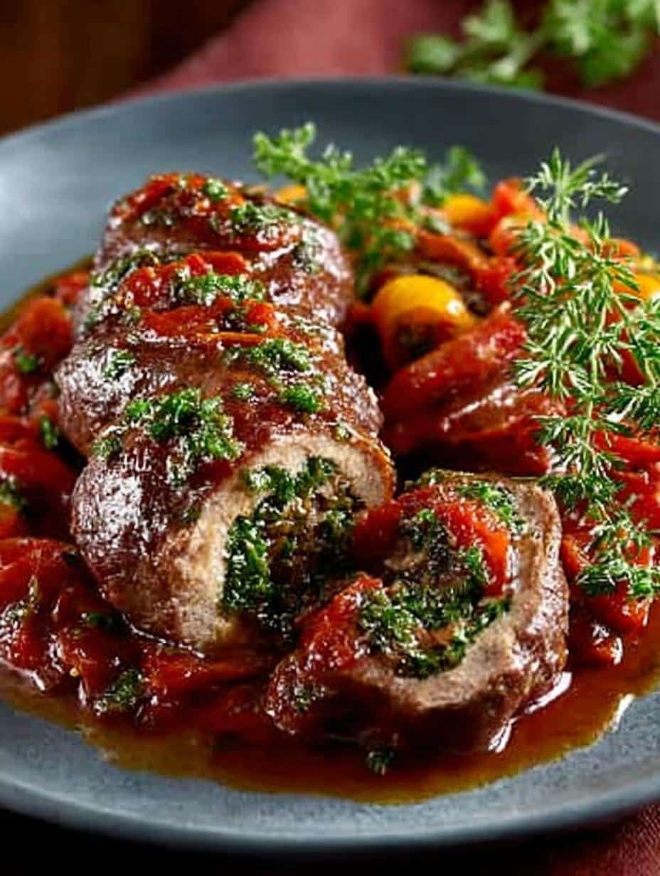 Beef Braciole Incredible For