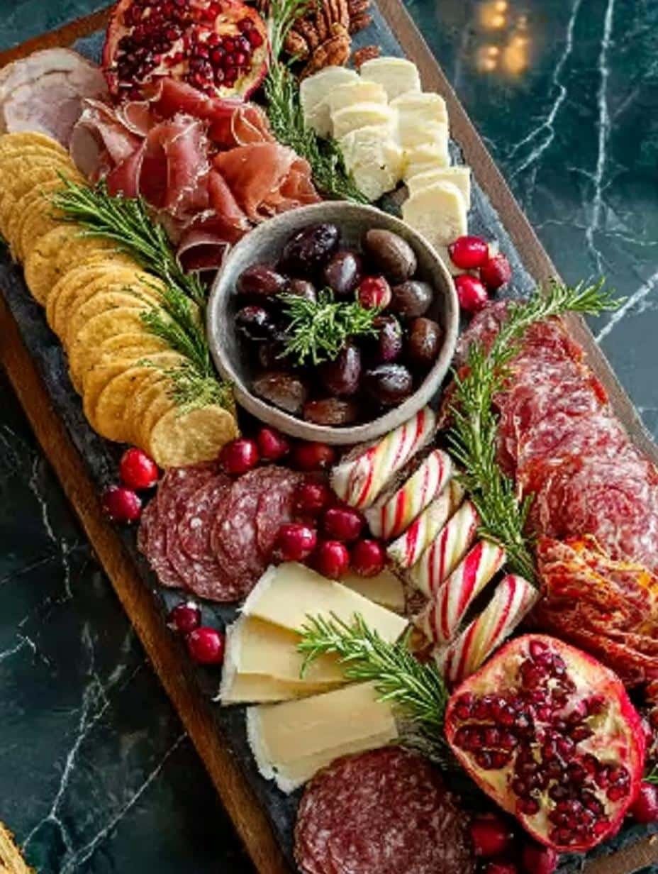 Candy Cane Charcuterie Board: 5 Amazing Holiday Ideas - Candy Cane Charcuterie Board - main visual representation