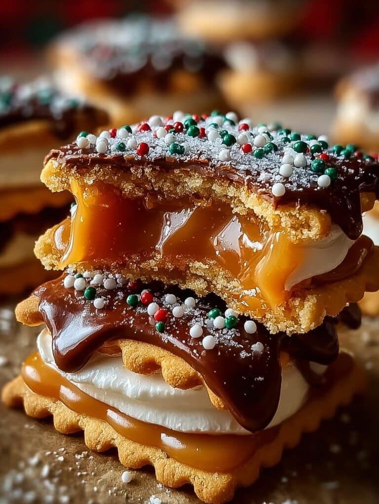 Caramel Ritz Cracker Christmas
