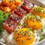 Caramelized Spam Eggs