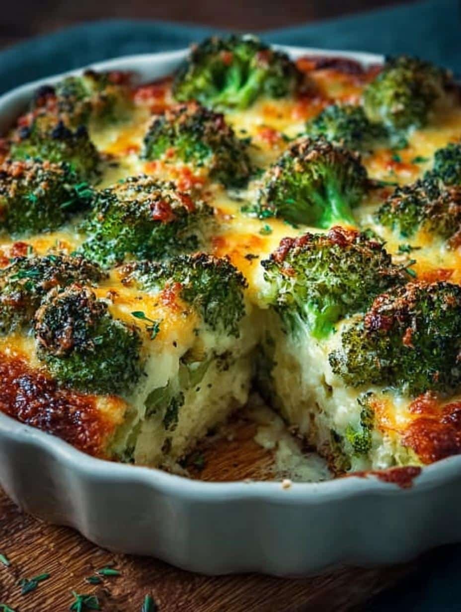 Cheesy Garlic Broccoli Incredible: 7 Irresistible Servings - Cheesy Garlic Broccoli Incredible - additional detail