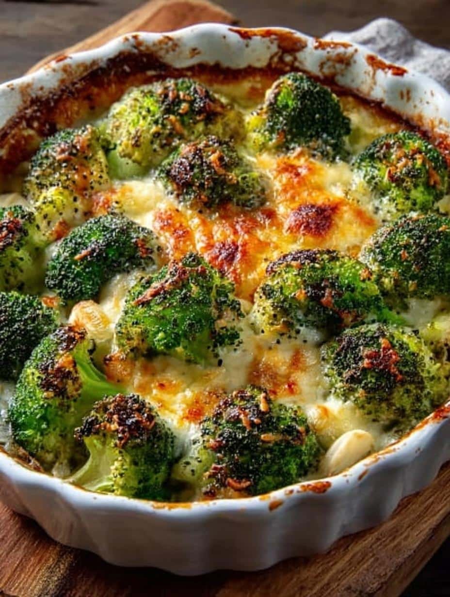 Cheesy Garlic Broccoli Incredible