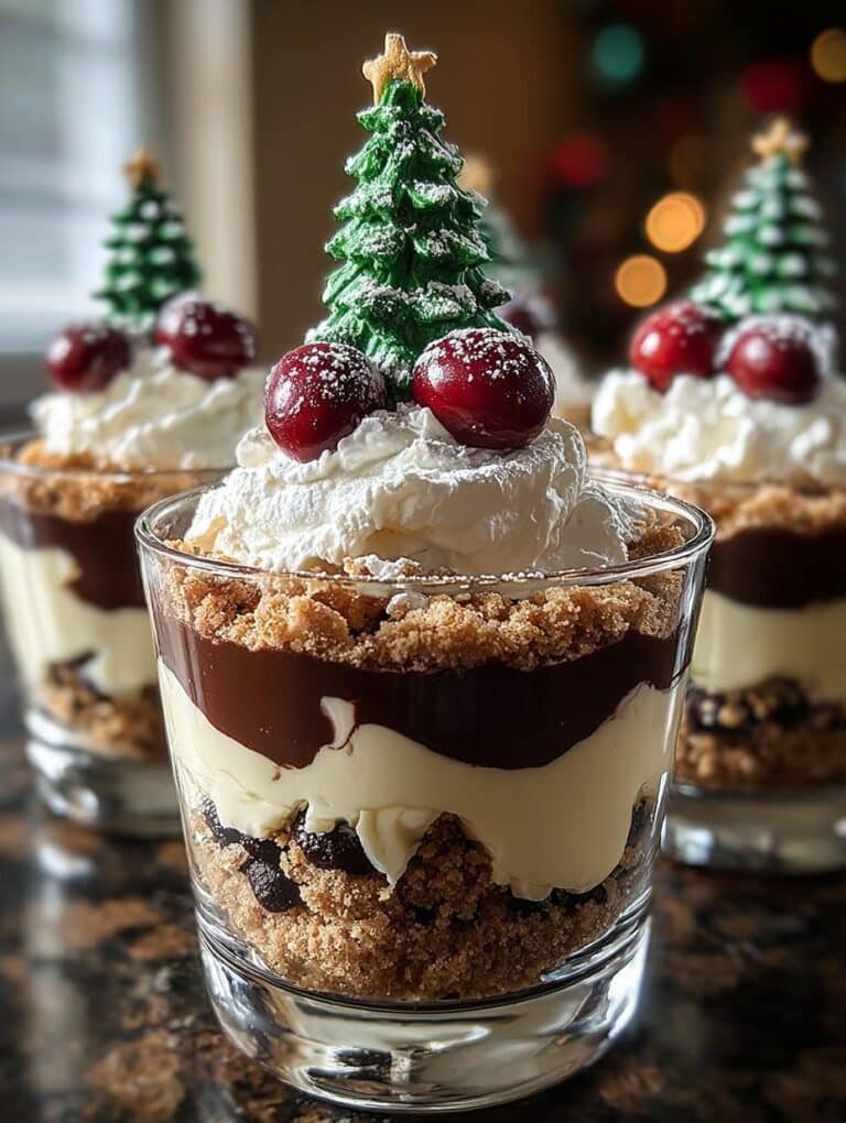 Christmas Dirt Cups