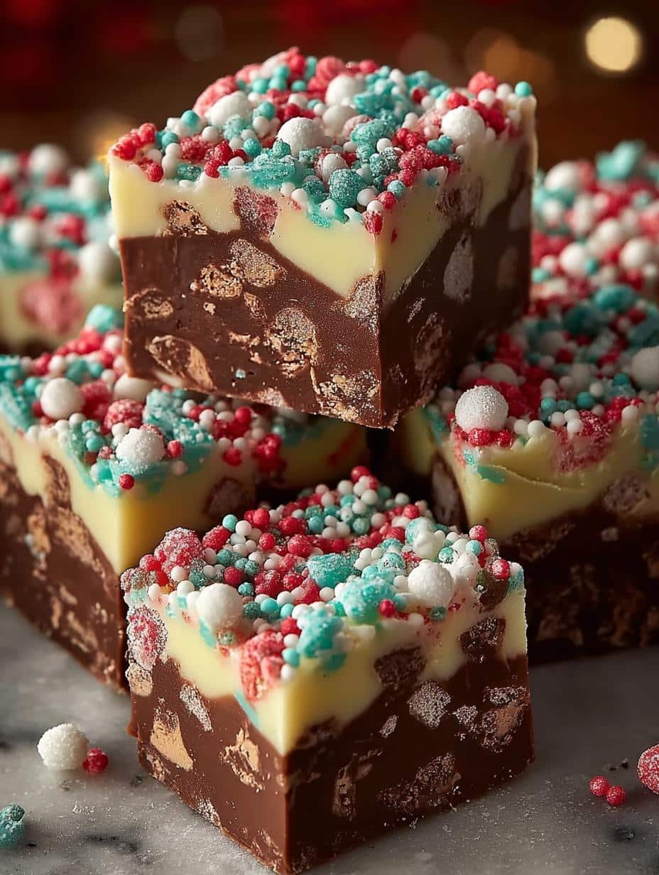 Christmas Fudge Sprinkles