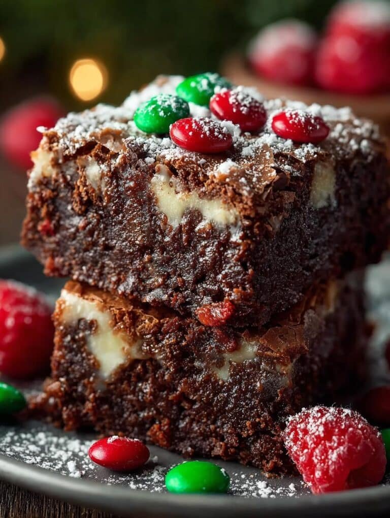 Christmas Magic Layer Brownie