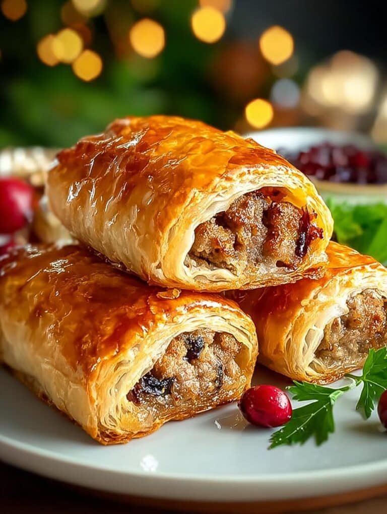 Christmas Sausage Rolls