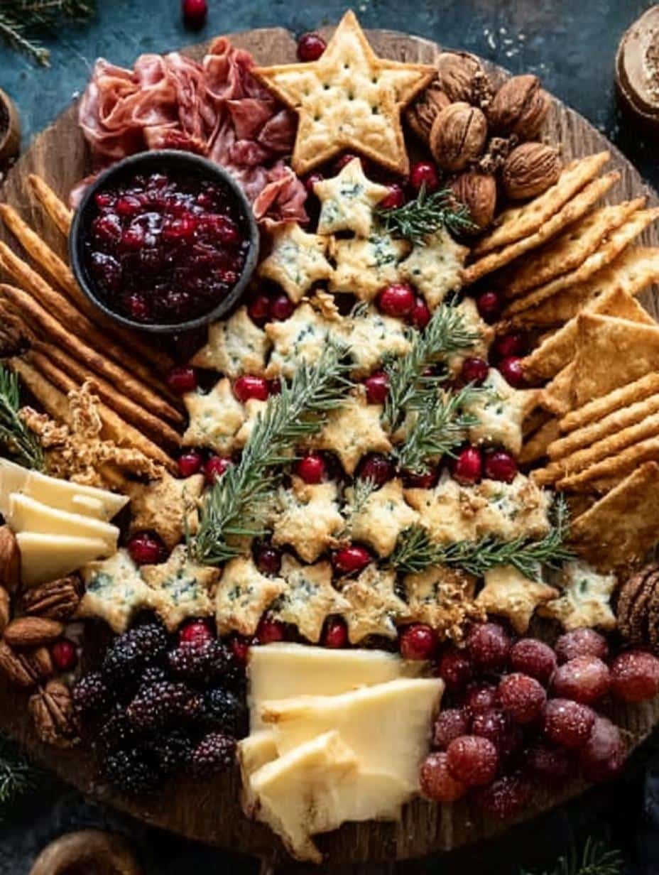 Christmas Tree Charcuterie Board
