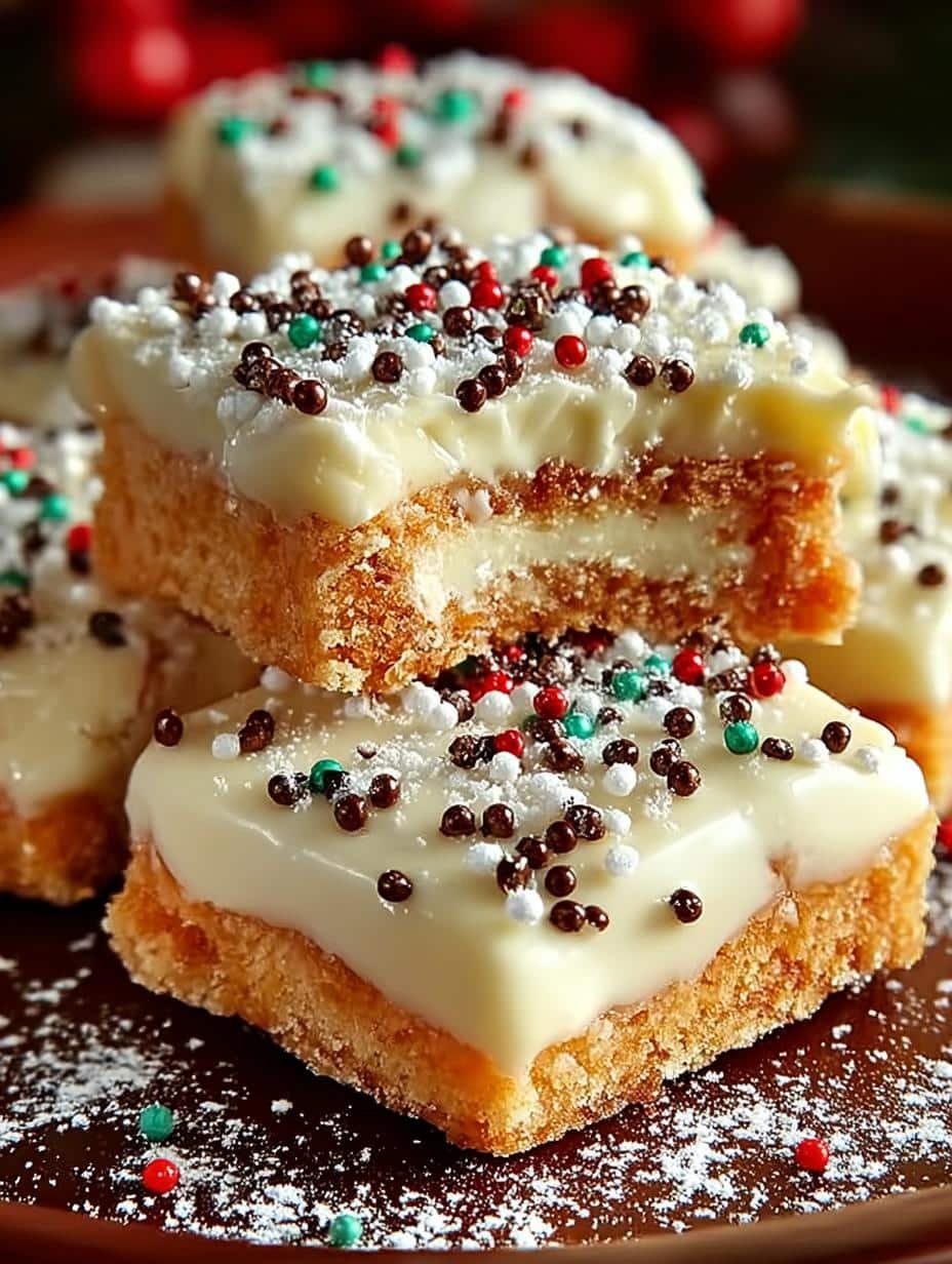 Christmas White Chocolate Dipped