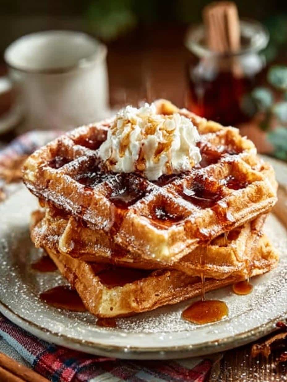 Gingerbread Waffles Incredible Delight