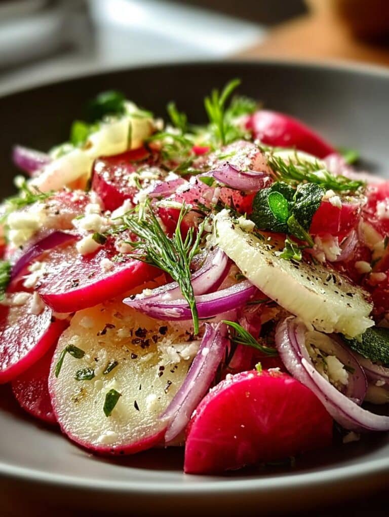 Gordon Ramsay Radish Salad