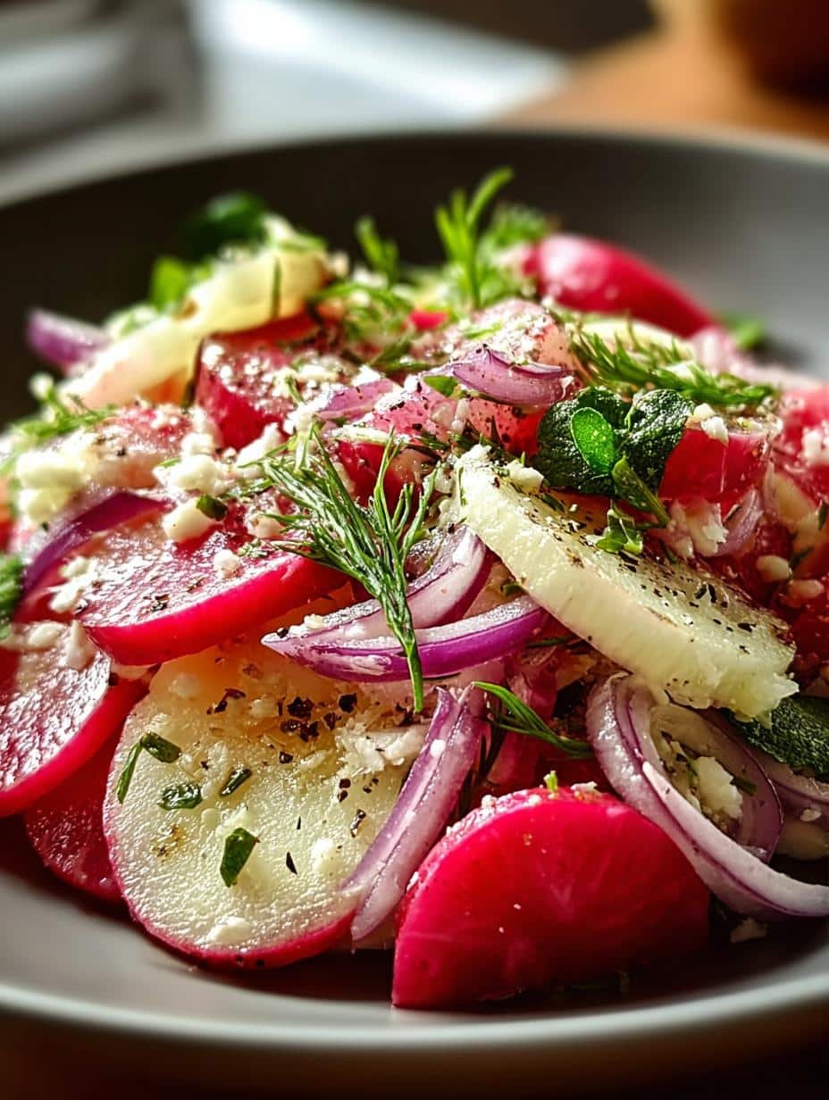 Gordon Ramsay Radish Salad