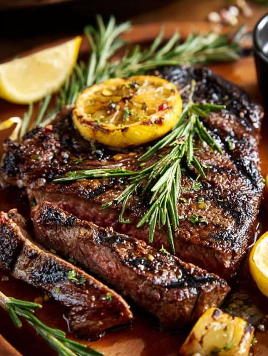 Grilled Tuscan Steak with
