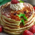 Grinch Pancakes Green Holiday