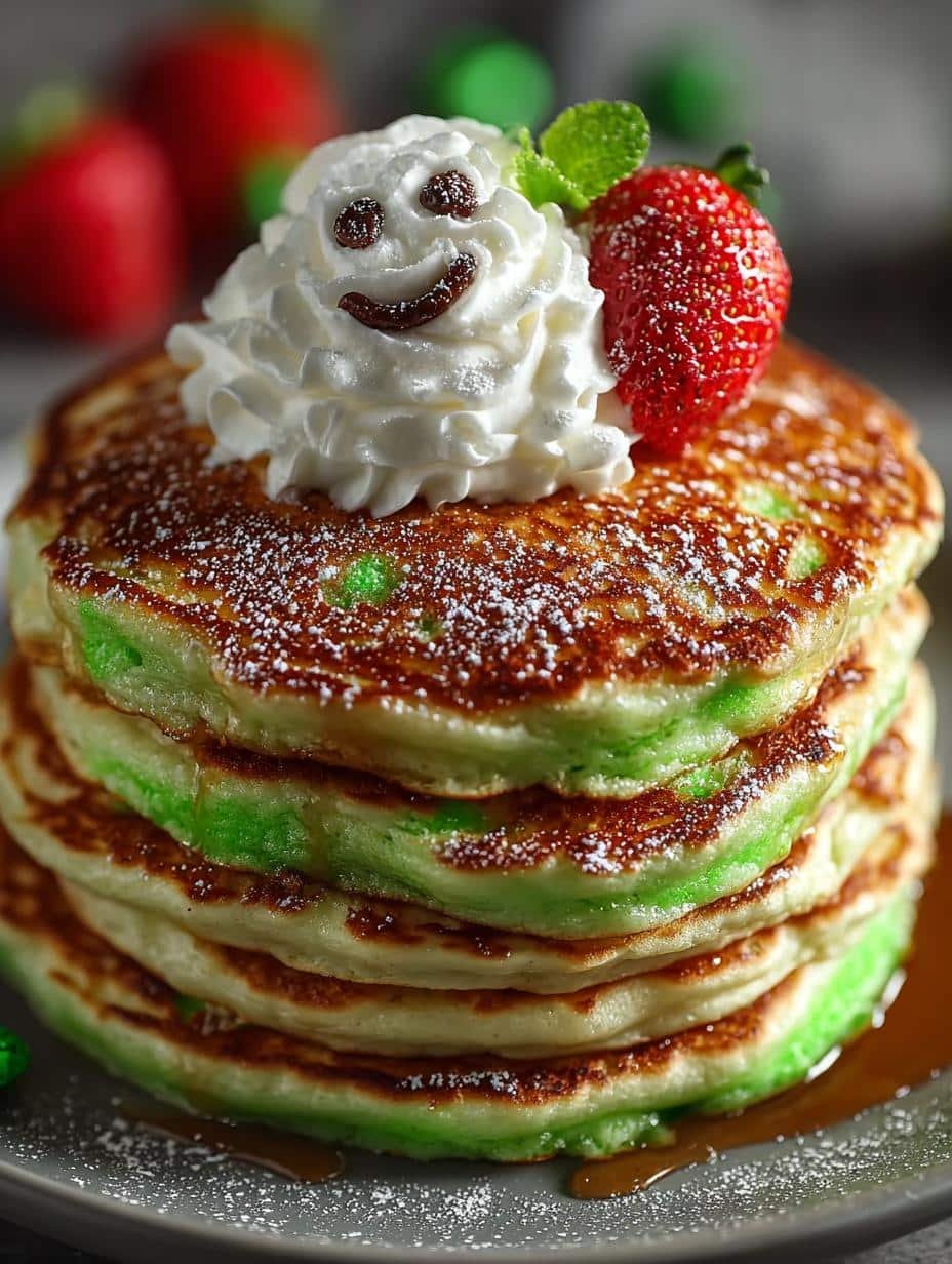 Grinch Pancakes Green Holiday: 5 Festive Ideas - Grinch Pancakes Green Holiday - additional detail