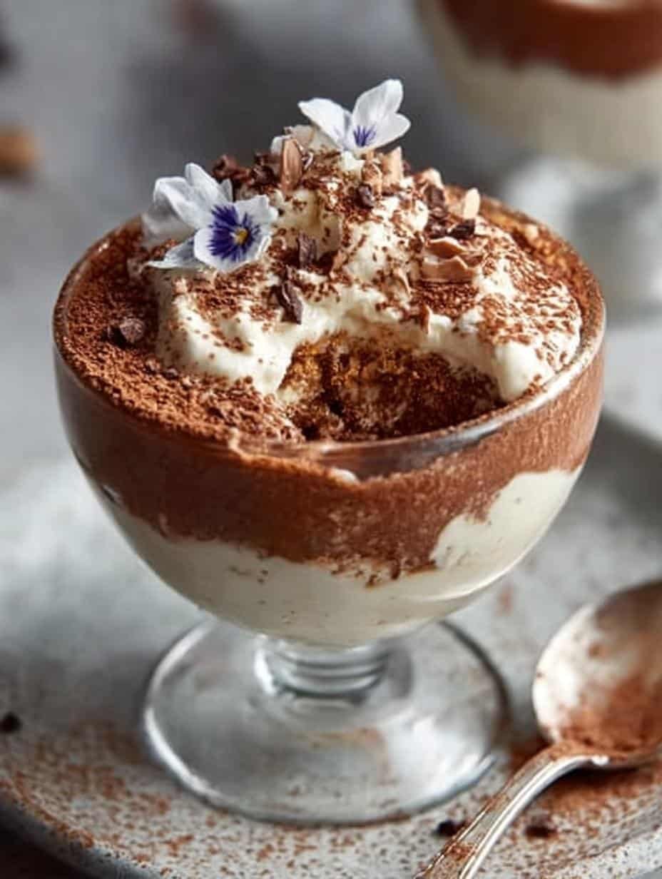 Healthy Overnight Oats Tiramisu: A Delicious 5-Layer Delight - Healthy Overnight Oats Tiramisu - main visual representation