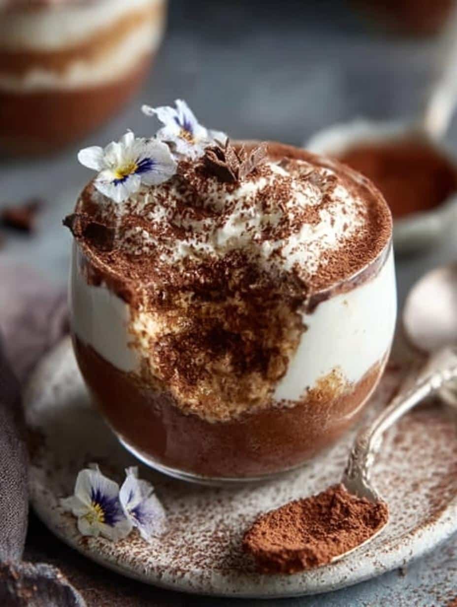 Healthy Overnight Oats Tiramisu