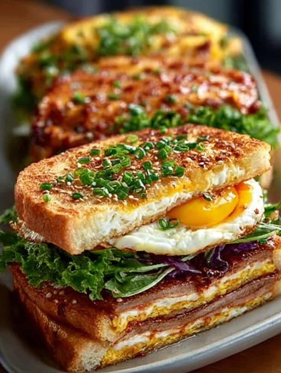 Korean Egg Drop Sandwiches: 5 Reasons You'll Love Them - Korean Egg Drop Sandwiches - main visual representation