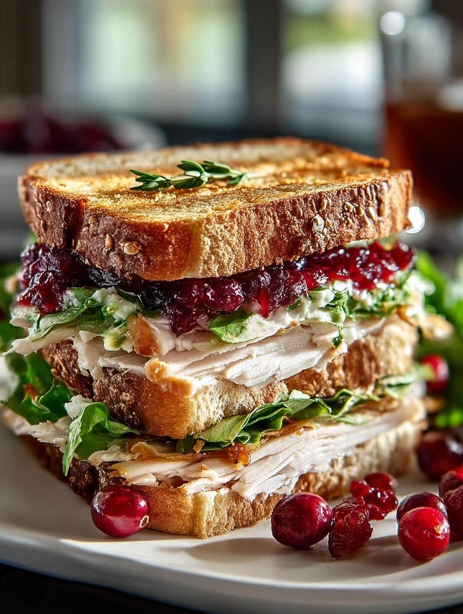 Leftover Cranberry Turkey Sandwich: 5 Cozy Tips to Enjoy - Leftover Cranberry Turkey Sandwich - additional detail