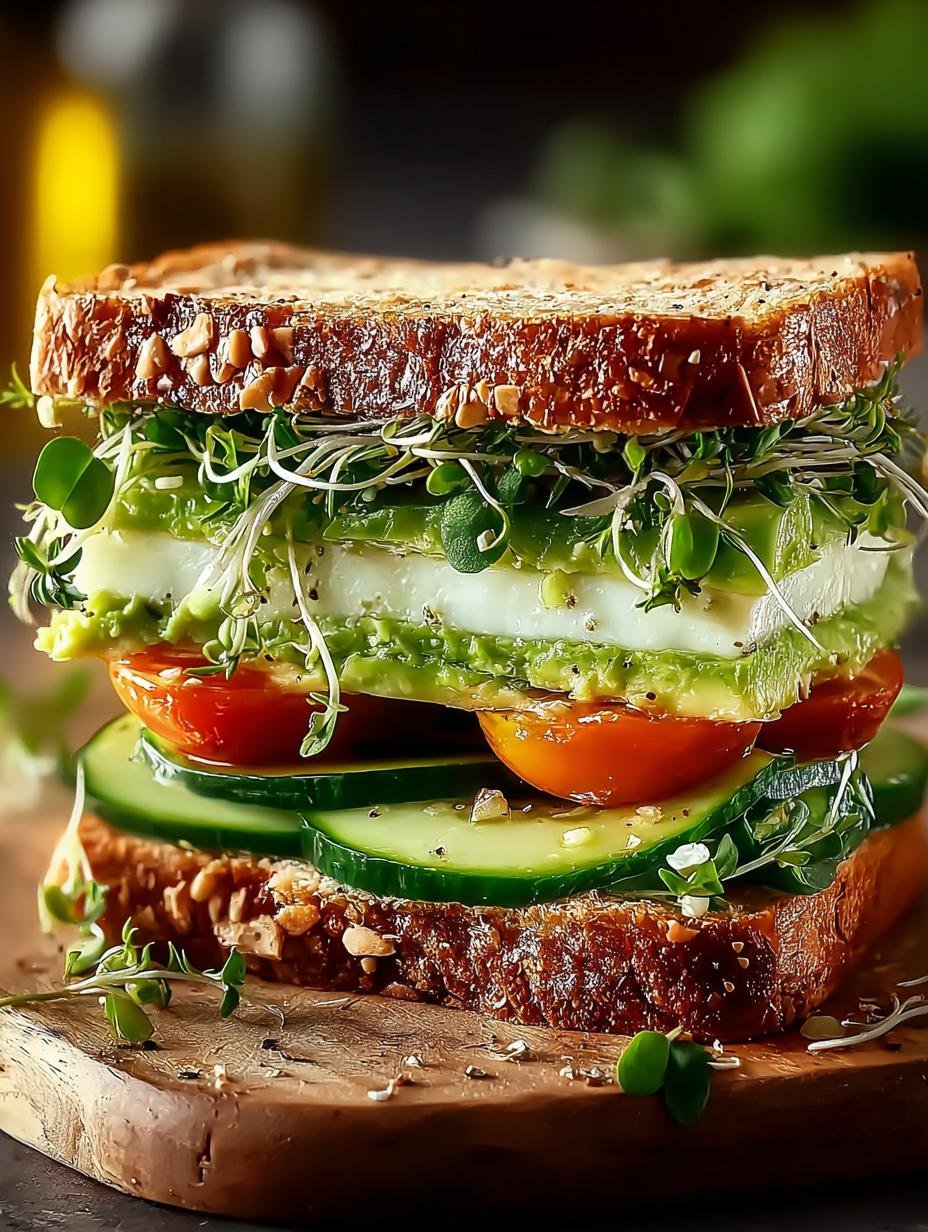 Loaded Cucumber Avocado Sandwich: 7 Simple Steps to Bliss - Loaded Cucumber Avocado Sandwich - additional detail