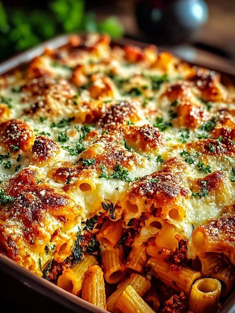 Loaded Veggie Baked Ziti
