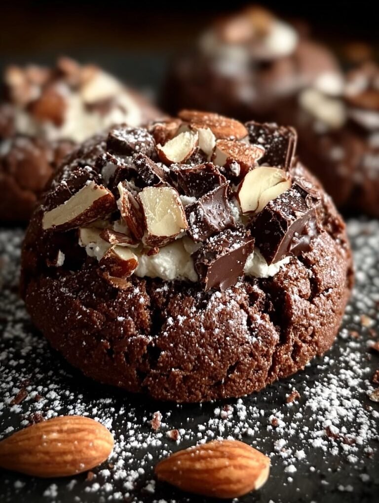 Nutty Chocolate Ball Cookies