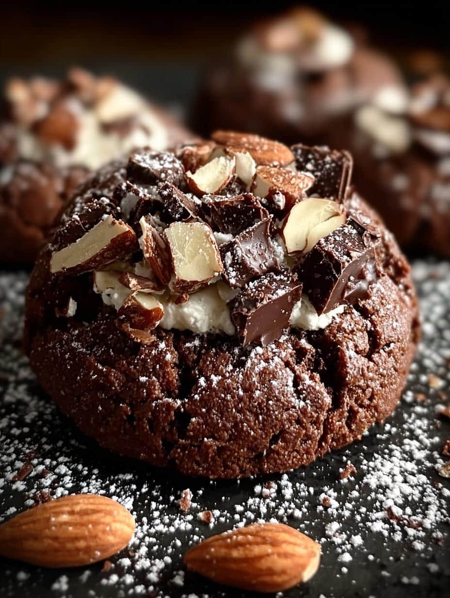 Nutty Chocolate Ball Cookies