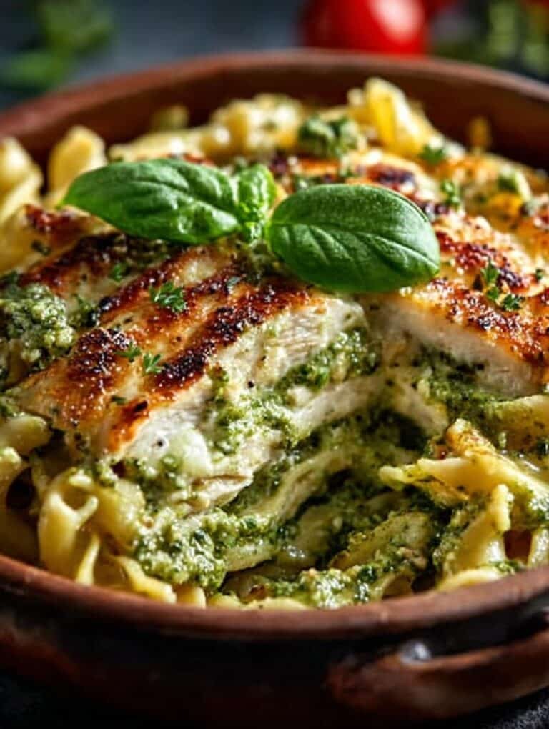 One Pot Creamy Pesto